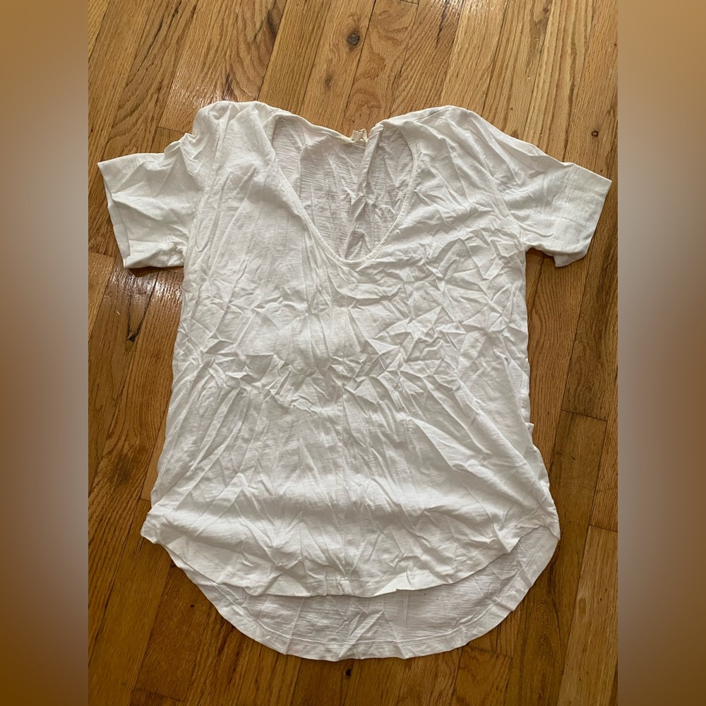 Ali Golden White Women's Tee M/L scoop neck